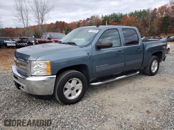✅ 2013 Chevrolet Silverado 1500 LT • VIN: 3GCPKSE72DG202205 • Lot: 91769735. Listed on Copart with 159,160 mi. Free auction sales archive from the USA and detailed vehicle history report at DreamBid. Image 1.