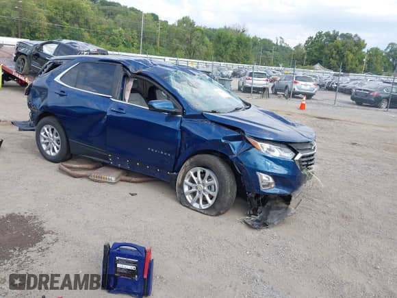 2021 Chevrolet Equinox LT с VIN 2GNAXKEV8M6123498, выставлен на аукционе IAAI как лот 43259048 с пробегом 53 535 миль миль и . История ставок и продаж доступна на DreamBid. Изображение 1.