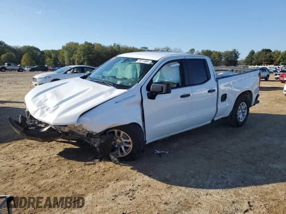 ✅ 2021 Chevrolet Silverado 1500 Work Truck • VIN: 1GCRWAEF0MZ158333 • Лот: 79717694. Опубликован ранее на Copart с пробегом Не указан. Бесплатный доступ к архиву аукционных продаж из США и подробный отчёт об истории автомобиля на DreamBid. Изображение 1.