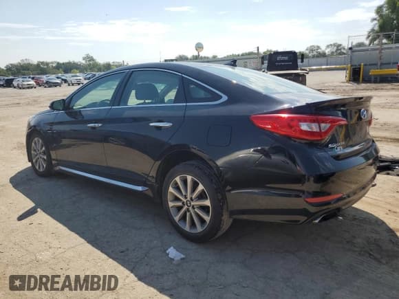 ✅ 2017 Hyundai Sonata Sport • VIN: 5NPE34AF7HH595726 • Лот: 80775245. Опубликован ранее на Copart с пробегом 105 488 миль. Бесплатный доступ к архиву аукционных продаж из США и подробный отчёт об истории автомобиля на DreamBid. Изображение 2.