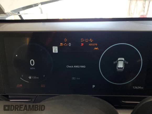 2024 Hyundai Kona Limited с VIN KM8HECA34RU136812, выставлен на аукционе Copart как лот 86061725 с пробегом 12 624 миль миль и Списание • Salvage title. История ставок и продаж доступна на DreamBid. Изображение 9.