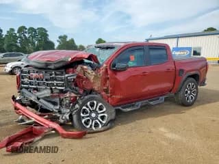 ✅ 2024 GMC Canyon 4WD AT4 • VIN: 1GTP6DEK6R1255810 • Lot: 70098345. Listed on Copart with 12,296 mi. Free auction sales archive from the USA and detailed vehicle history report at DreamBid. Image 1.