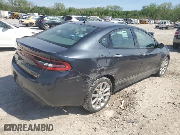 ✅ 2013 Dodge Dart Limited • VIN: 1C3CDFCH1DD176712 • Lot: 54325995. Listed on Copart with 96,203 mi. Free auction sales archive from the USA and detailed vehicle history report at DreamBid. Image 3.
