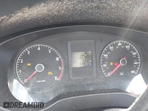 ✅ 2012 Volkswagen Jetta S • VIN: 3VW1K7AJ1CM378051 • Lot: 41718140. Listed on IAAI with 188,671 mi. Free auction sales archive from the USA and detailed vehicle history report at DreamBid. Image 7.