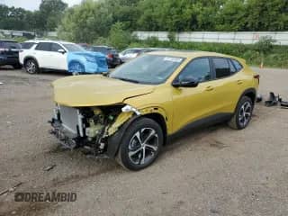 2025 Chevrolet Trax 1RS с VIN KL77LGEP7SC153087, выставлен на аукционе Copart как лот 67736405 с пробегом 1 623 миль миль и Списание • Salvage title. История ставок и продаж доступна на DreamBid. Изображение 1.