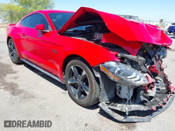 ✅ 2019 Ford Mustang GT • VIN: 1FA6P8CF9K5143836 • Lot: 42007730. Listed on IAAI with 40,326 mi. Free auction sales archive from the USA and detailed vehicle history report at DreamBid. Image 1.