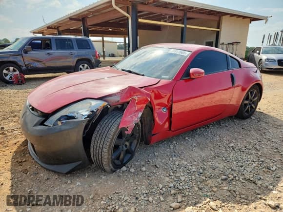 ✅ 2004 Nissan 350Z Touring • VIN: JN1AZ34E44T061084 • Lot: 72017685. Listed on Copart with 158,134 mi. Free auction sales archive from the USA and detailed vehicle history report at DreamBid. Image 1.