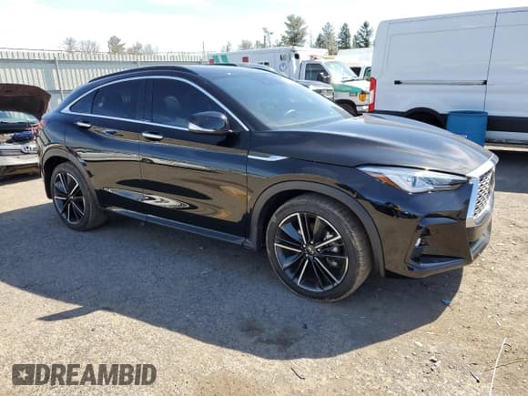 ✅ 2022 Infiniti QX55 Luxe • VIN: 3PCAJ5J35NF111319 • Lot: 44742733. Listed on Copart with 12,969 mi. Free auction sales archive from the USA and detailed vehicle history report at DreamBid. Image 4.