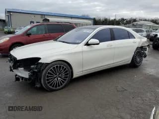 ✅ 2019 Mercedes-Benz S 450 • VIN: WDDUG6EB8KA430632 • Лот: 69281462. Опубликован ранее на Copart с пробегом 26 128 миль. Бесплатный доступ к архиву аукционных продаж из США и подробный отчёт об истории автомобиля на DreamBid. Изображение 1.