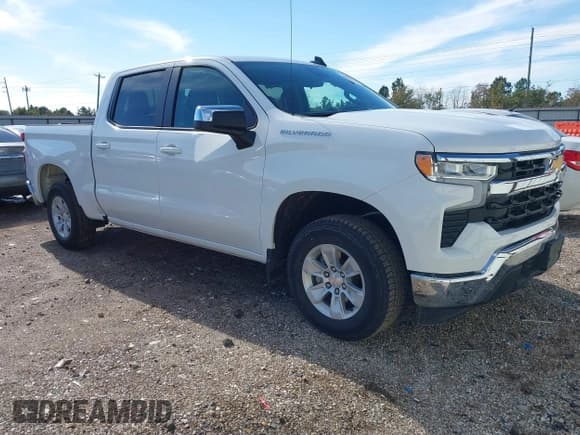 ✅ 2025 Chevrolet Silverado 1500 LT • VIN: 1GCPACED1SZ117450 • Лот: 43838956. Опубликован ранее на IAAI с пробегом 11 260 миль. Бесплатный доступ к архиву аукционных продаж из США и подробный отчёт об истории автомобиля на DreamBid. Изображение 1.
