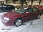 ✅ 2001 Chevrolet Impala • VIN: 2G1WF55E219213672 • Lot: 59213485. Listed on Copart with 89,003 mi. Free auction sales archive from the USA and detailed vehicle history report at DreamBid. Image 1.