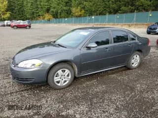 2010 Chevrolet Impala LS with VIN 2G1WA5EN5A1241205, listed as a Copart auction lot 90408515 with 180,240 mi miles and Salvage title. Bid and sale history available at DreamBid. Image 1.