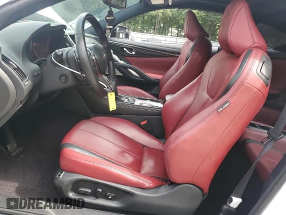 ✅ 2020 Infiniti Q60 Red Sport 400 • VIN: JN1FV7EK0LM400347 • Lot: 61872055. Listed on Copart with 68,676 mi. Free auction sales archive from the USA and detailed vehicle history report at DreamBid. Image 7.