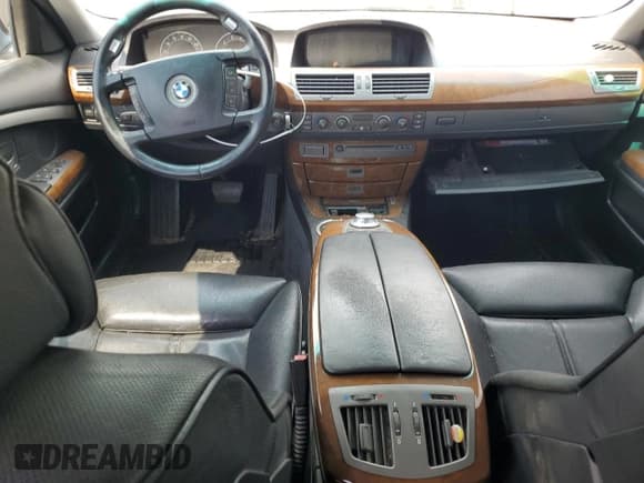 ✅ 2005 BMW 7 Series 745Li • VIN: WBAGN63545DS59095 • Lot: 66613345. Listed on Copart with 161,506 mi. Free auction sales archive from the USA and detailed vehicle history report at DreamBid. Image 8.
