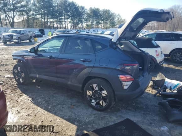 2024 Hyundai Kona SEL with VIN KM8HB3AB2RU051578, listed as a Copart auction lot 42038345 with 15,594 mi miles and Salvage title. Bid and sale history available at DreamBid. Image 2.