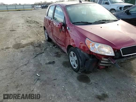 2010 Chevrolet Aveo LS with VIN KL1TD6DE4AB092091, listed as a Copart auction lot 43260365 with 64,339 mi miles and Salvage title. Bid and sale history available at DreamBid. Image 10.