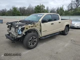 ✅ 2021 Chevrolet Colorado 4WD Z71 • VIN: 1GCGTDEN6M1289449 • Лот: 71902635. Опубликован ранее на Copart с пробегом 57 528 миль. Бесплатный доступ к архиву аукционных продаж из США и подробный отчёт об истории автомобиля на DreamBid. Изображение 1.