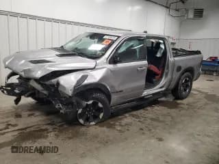 ✅ 2022 Ram 1500 Rebel • VIN: 1C6SRFLT9NN189157 • Lot: 57328335. Listed on Copart with Not provided. Free auction sales archive from the USA and detailed vehicle history report at DreamBid. Image 1.