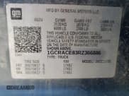 ✅ 2024 Chevrolet Silverado 1500 • VIN: 1GCRACE83RZ366886 • Лот: 42743435. Опубликован ранее на Copart с пробегом Не указан. Бесплатный доступ к архиву аукционных продаж из США и подробный отчёт об истории автомобиля на DreamBid. Изображение 12.