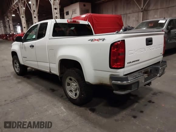 ✅ 2021 Chevrolet Colorado 4WD Work Truck • VIN: 1GCHTBEN5M1231244 • Lot: 43506599. Listed on IAAI with 111,432 mi. Free auction sales archive from the USA and detailed vehicle history report at DreamBid. Image 3.