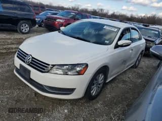 ✅ 2012 Volkswagen Passat S • VIN: 1VWAP7A36CC016432 • Lot: 82364874. Listed on Copart with Not provided. Free auction sales archive from the USA and detailed vehicle history report at DreamBid. Image 1.