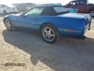 1993 Chevrolet Corvette with VIN 1G1YY33P5P5105385, listed as a Copart auction lot 78373004 with 56,842 mi miles and Salvage title. Bid and sale history available at DreamBid. Image 2.