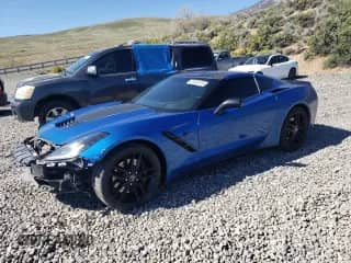 2015 Chevrolet Corvette Z51 2LT с VIN 1G1YK2D7XF5118917, выставлен на аукционе Copart как лот 55093135 с пробегом 49 361 миль миль и Списание • Salvage title. История ставок и продаж доступна на DreamBid. Изображение 1.