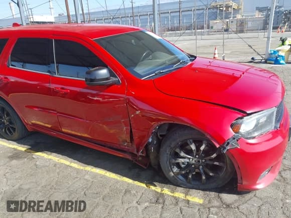 ✅ 2019 Dodge Durango GT Plus • VIN: 1C4RDJDG3KC525483 • Lot: 42827208. Listed on IAAI with 106,587 mi. Free auction sales archive from the USA and detailed vehicle history report at DreamBid. Image 6.