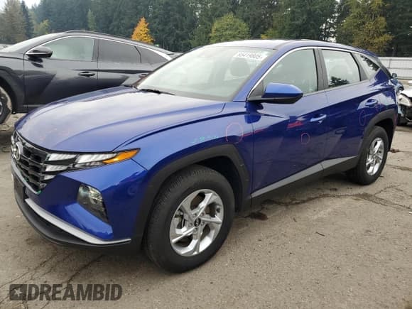 ✅ 2022 Hyundai Tucson SE • VIN: 5NMJACAE9NH015505 • Lot: 85419805. Listed on Copart with 49,719 mi. Free auction sales archive from the USA and detailed vehicle history report at DreamBid. Image 1.