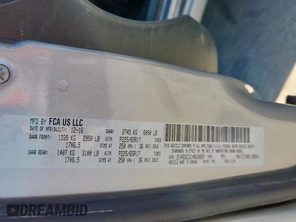 ✅ 2017 Dodge Grand Caravan SXT • VIN: 2C4RDGCG1HR630897 • Lot: 91726585. Wystawiony na Copart z przebiegiem 251 225 mil. Bezpłatny archiwum sprzedaży aukcyjnych z USA i szczegółowy raport historii pojazdu na DreamBid. Zdjęcie 14.