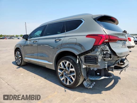 ✅ 2023 Hyundai Santa Fe Calligraphy • VIN: 5NMS54AL3PH617722 • Lot: 70292765. Listed on Copart with 43,027 mi. Free auction sales archive from the USA and detailed vehicle history report at DreamBid. Image 2.