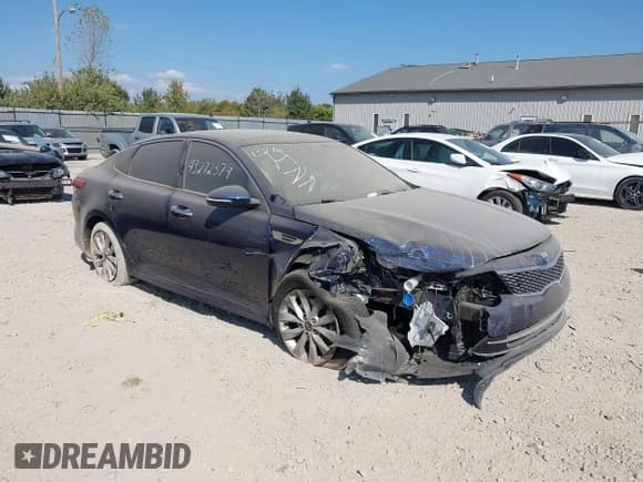 ✅ 2018 Kia Optima LX • VIN: 5XXGT4L35JG247405 • Lot: 43272379. Wystawiony na IAAI z przebiegiem 96 791 mil. Bezpłatny archiwum sprzedaży aukcyjnych z USA i szczegółowy raport historii pojazdu na DreamBid. Zdjęcie 1.