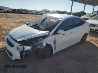 2017 Hyundai Accent SE with VIN KMHCT4AE8HU220234, listed as a Copart auction lot 87417505 with 173,690 mi miles and Salvage title. Bid and sale history available at DreamBid. Image 1.