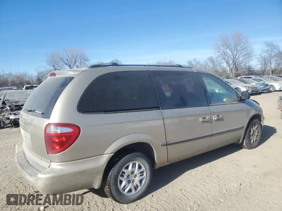 2002 Dodge Caravan eL with VIN 1B4GP34372B656622, listed as a Copart auction lot 42532275 with 180,250 mi miles and Salvage title. Bid and sale history available at DreamBid. Image 3.