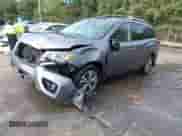 2020 Nissan Pathfinder S with VIN 5N1DR2AN0LC621072, listed as a IAAI auction lot 43412514 with 105,082 mi miles and . Bid and sale history available at DreamBid. Image 17.