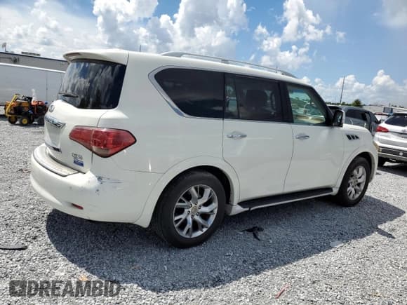 ✅ 2011 Infiniti QX56 8-passenger • VIN: JN8AZ2ND1B9700470 • Lot: 69788895. Listed on Copart with 217,107 mi. Free auction sales archive from the USA and detailed vehicle history report at DreamBid. Image 3.