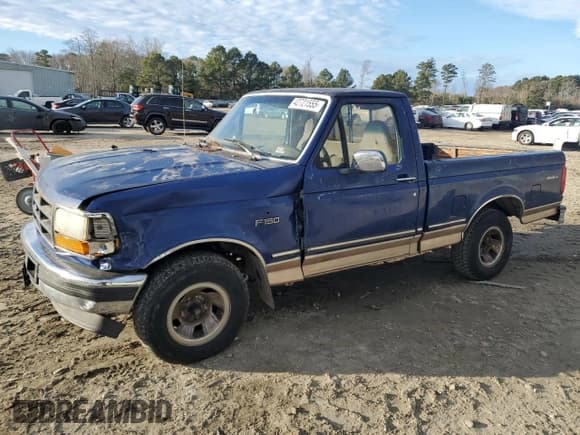 ✅ 1996 Ford F-150 • VIN: 1FTEF15N2TLA51288 • Lot: 42721555. Listed on Copart with Not provided. Free auction sales archive from the USA and detailed vehicle history report at DreamBid. Image 1.