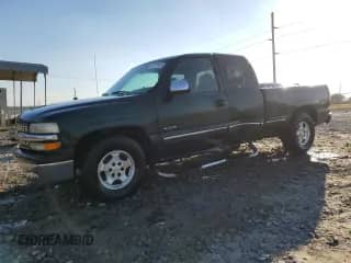 2001 Chevrolet Silverado 1500 LT with VIN 1GCEC19T21Z203162, listed as a Copart auction lot 46577965 with 308,212 mi miles and Salvage title. Bid and sale history available at DreamBid. Image 1.