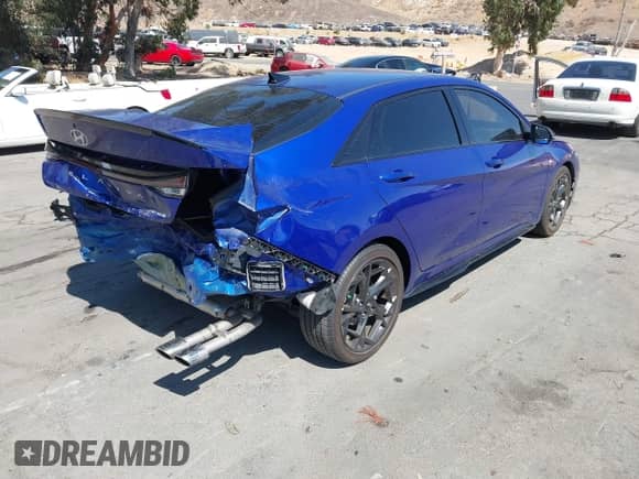 2024 Hyundai Elantra N Line с VIN KMHLR4DF8RU813497, выставлен на аукционе IAAI как лот 43143288 с пробегом 16 070 миль миль и . История ставок и продаж доступна на DreamBid. Изображение 4.