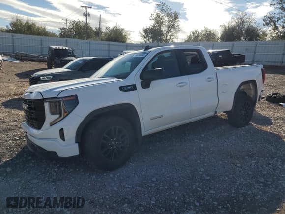 ✅ 2025 GMC Sierra 1500 Elevation • VIN: 1GTRUJEK5SZ132312 • Лот: 90280645. Опубликован ранее на Copart с пробегом 9 947 миль. Бесплатный доступ к архиву аукционных продаж из США и подробный отчёт об истории автомобиля на DreamBid. Изображение 1.