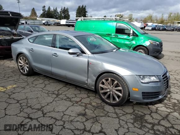 ✅ 2012 Audi A7 Premium Plus • VIN: WAUSGAFC5CN001354 • Lot: 50632435. Listed on Copart with 111,049 mi. Free auction sales archive from the USA and detailed vehicle history report at DreamBid. Image 4.