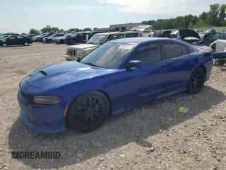 2018 Dodge Charger Daytona 392 z VIN 2C3CDXGJ9JH225558, wystawiony jako Copart lot #64484105 z przebiegiem 90 081 mil mil oraz Szkoda całkowita • Salvage title. Historia ofert i sprzedaży dostępna na DreamBid. Obrazek 1.