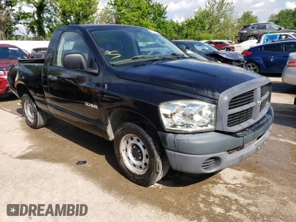 2008 Dodge 1500 ST с VIN 1D7HA16K58J198486, выставлен на аукционе Copart как лот 55180534 с пробегом 173 980 миль миль и Списание • Salvage title. История ставок и продаж доступна на DreamBid. Изображение 4.