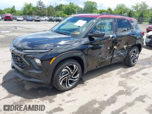 2025 Chevrolet TrailBlazer RS с VIN KL79MUSL2SB181228, выставлен на аукционе IAAI как лот 42318537 с пробегом 227 миль миль и . История ставок и продаж доступна на DreamBid. Изображение 2.