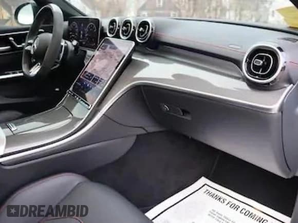 ✅ 2023 Mercedes-Benz C 43 AMG • VIN: W1KAF8HB5PR1196XX • Lot: 50557815. Wystawiony na Copart z przebiegiem 7 642 mil. Bezpłatny archiwum sprzedaży aukcyjnych z USA i szczegółowy raport historii pojazdu na DreamBid. Zdjęcie 7.