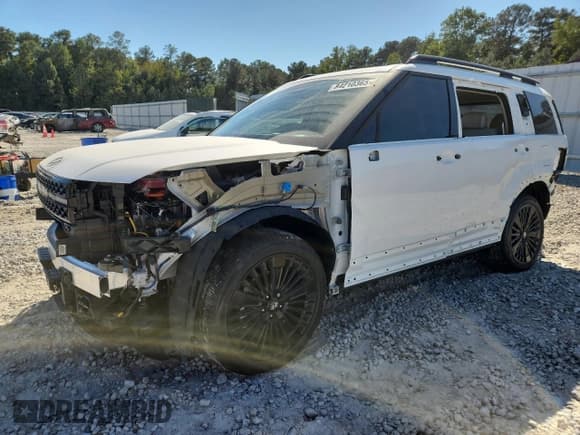 ✅ 2025 Hyundai Santa Fe Calligraphy • VIN: 5NMP5DG11SH051290 • Lot: 84210365. Listed on Copart with 4,533 mi. Free auction sales archive from the USA and detailed vehicle history report at DreamBid. Image 1.