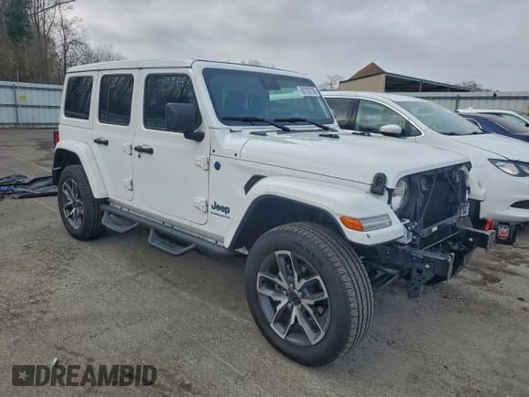 ✅ 2024 Jeep Wrangler Willys • VIN: 1C4RJXN66RW167127 • Лот: 93739705. Опубликован ранее на Copart с пробегом 7 784 миль. Бесплатный доступ к архиву аукционных продаж из США и подробный отчёт об истории автомобиля на DreamBid. Изображение 4.