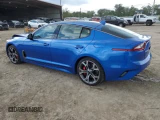 ✅ 2019 Kia Stinger GT1 • VIN: KNAE45LC7K6053028 • Lot: 59535094. Listed on Copart with 44,790 mi. Free auction sales archive from the USA and detailed vehicle history report at DreamBid. Image 2.