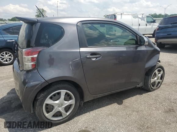 ✅ 2013 Scion iQ • VIN: JTNJJXB02DJ025968 • Lot: 57145365. Listed on Copart with 189,990 mi. Free auction sales archive from the USA and detailed vehicle history report at DreamBid. Image 3.