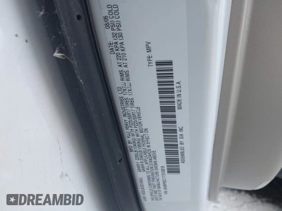 ✅ 2007 Subaru Legacy Outback Limited • VIN: 4S4BP62C777310819 • Lot: 42957440. Wystawiony na IAAI z przebiegiem 119 526 mil. Bezpłatny archiwum sprzedaży aukcyjnych z USA i szczegółowy raport historii pojazdu na DreamBid. Zdjęcie 9.